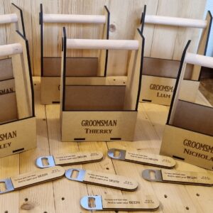 Wooden Beer caddies