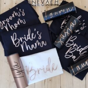 Bridal team T-shirt and bottle