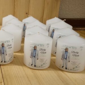 Memorial candle - small