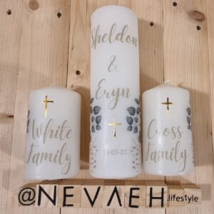 Wedding Unity candle set