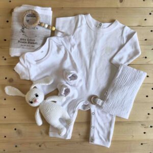 Welcome Baby - White Care Package